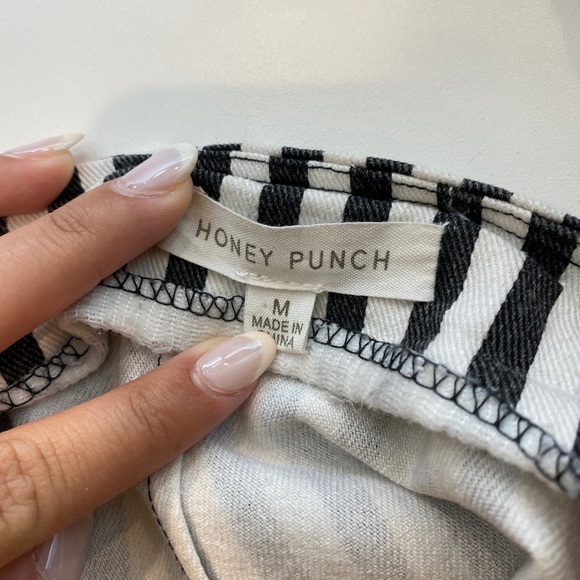 Striped slit pants - Picture 5 of 5